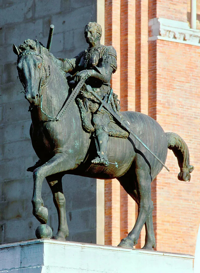 Италия. Конная статуя Гаттамелаты