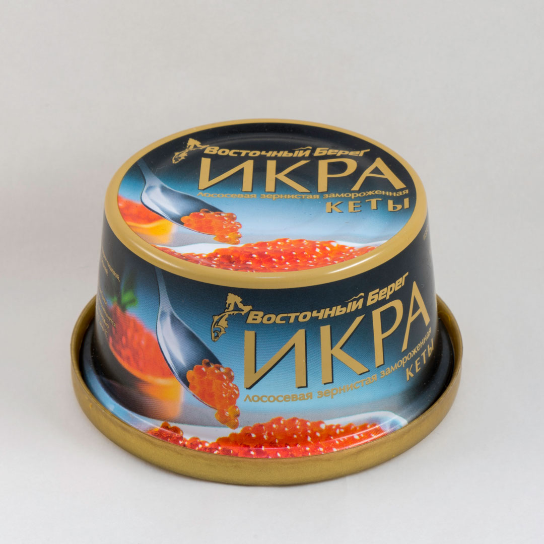 125гр, ам/б, Восточный берег (кета) солёно-мороженая 1*36шт - Восточный ...