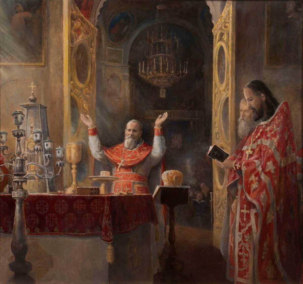 Иоанн Кронштадтский живопись Православие