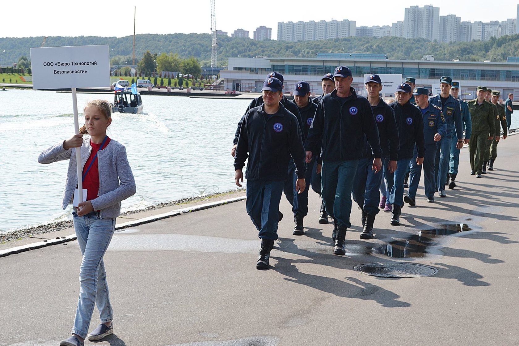 Пожарно-спасательная команда ФЕНИКС приняла участие в Открытом Чемпионате  города Москвы по боевому развертыванию 26.08.2017