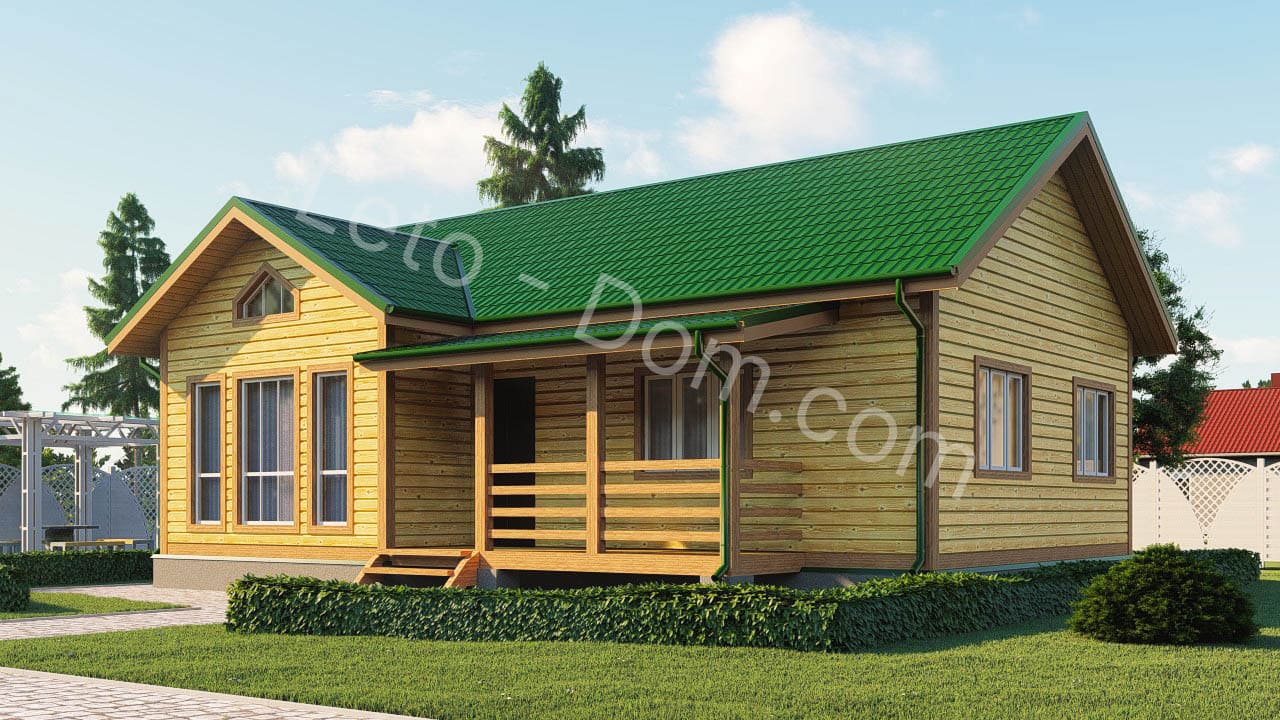 дом из бруса