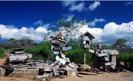 Почтовое отделение на острове Флореан