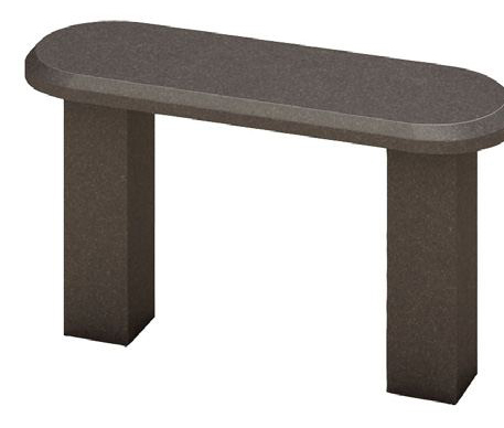 скамейка из гранита на могилу