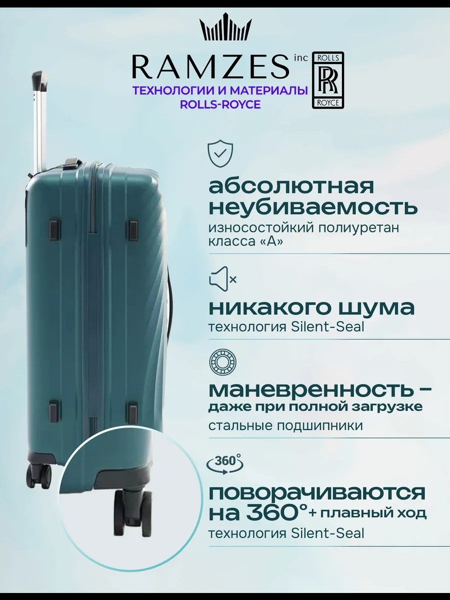 Чемодан Рамзес для командировок и поездок
