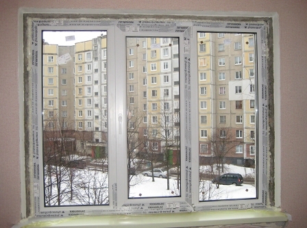 Окно после ремонта