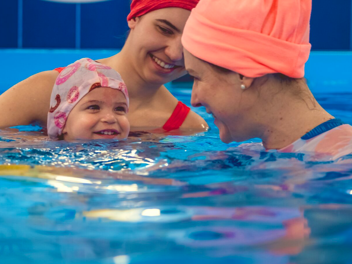 Инструктор + Ребёнок + Мама