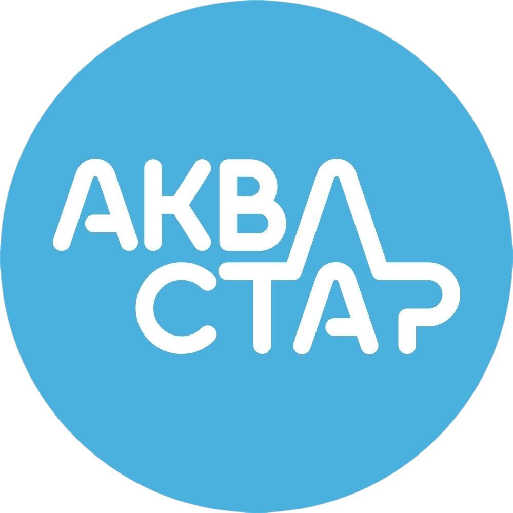 Лого детского бассейна Аквастар в Санкт-Петербурге