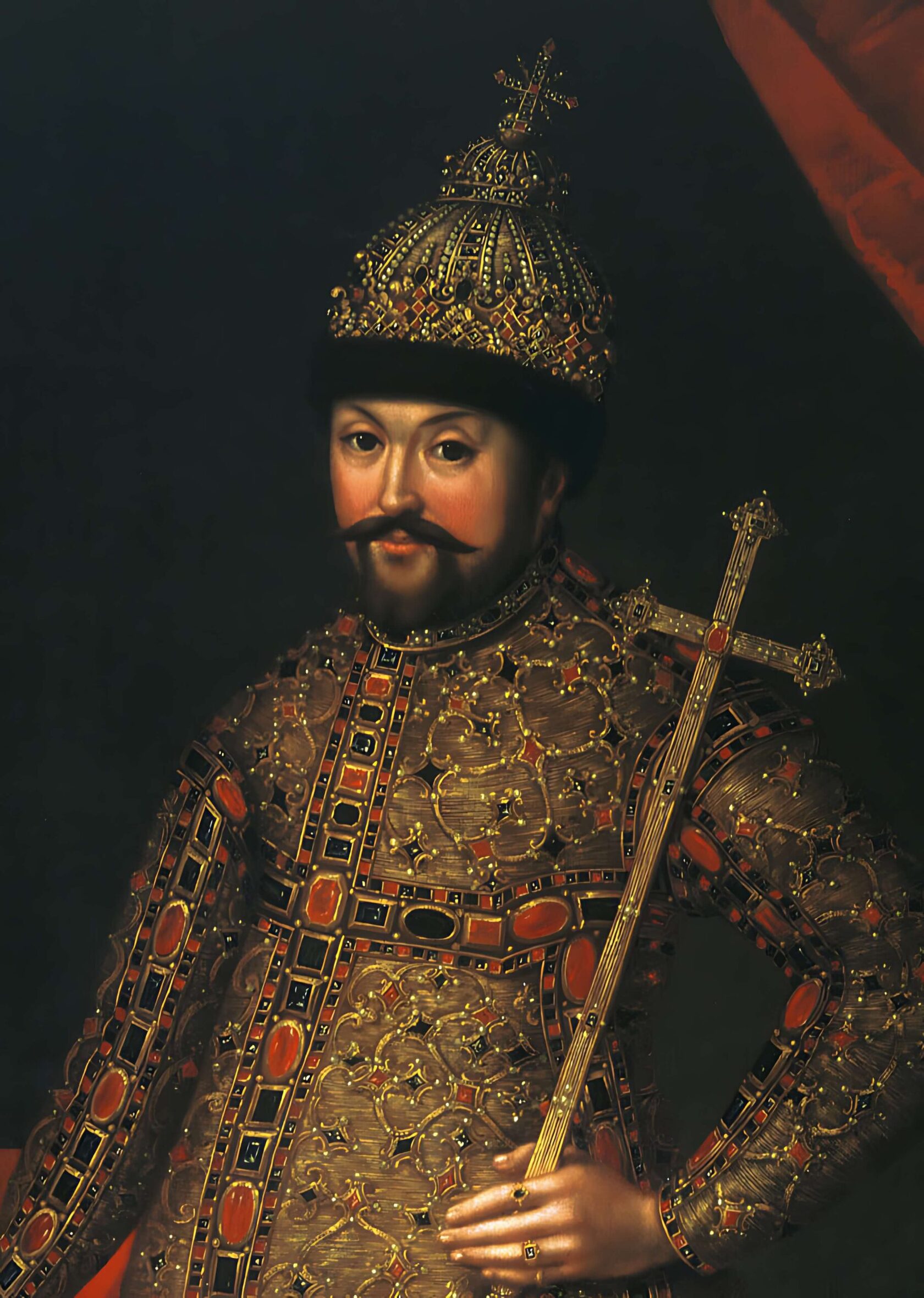 И. Г. Ведикд, «Портрет царя Михаила Фёдоровича» (1728 г.)