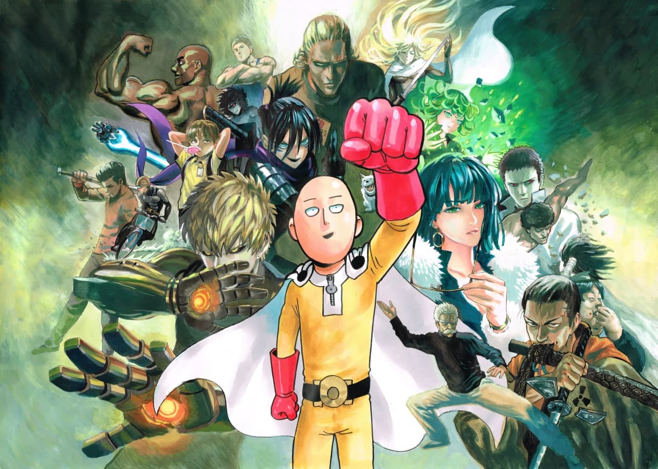 Аниме one Punch man