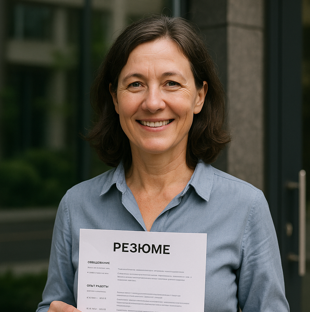 Настя — взяли на стажировку