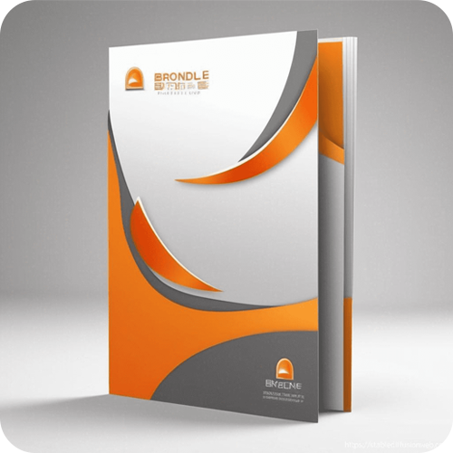 папки с логотипом