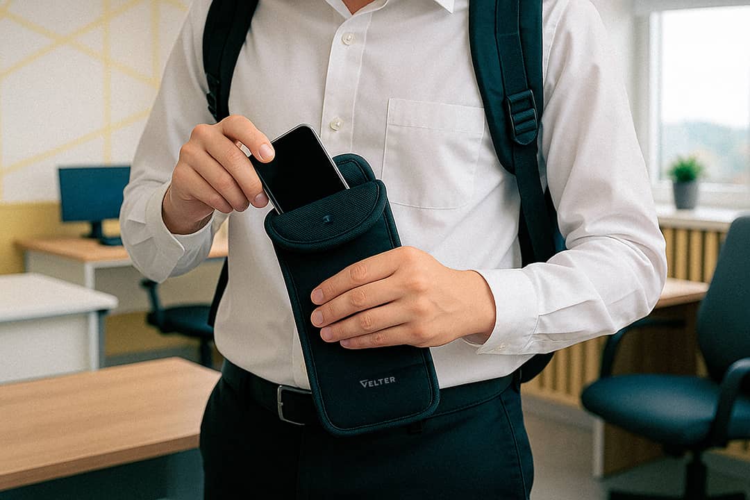 Чехлы для смартфонов с магнитным локером. Созданы для школ и других учебных заведений