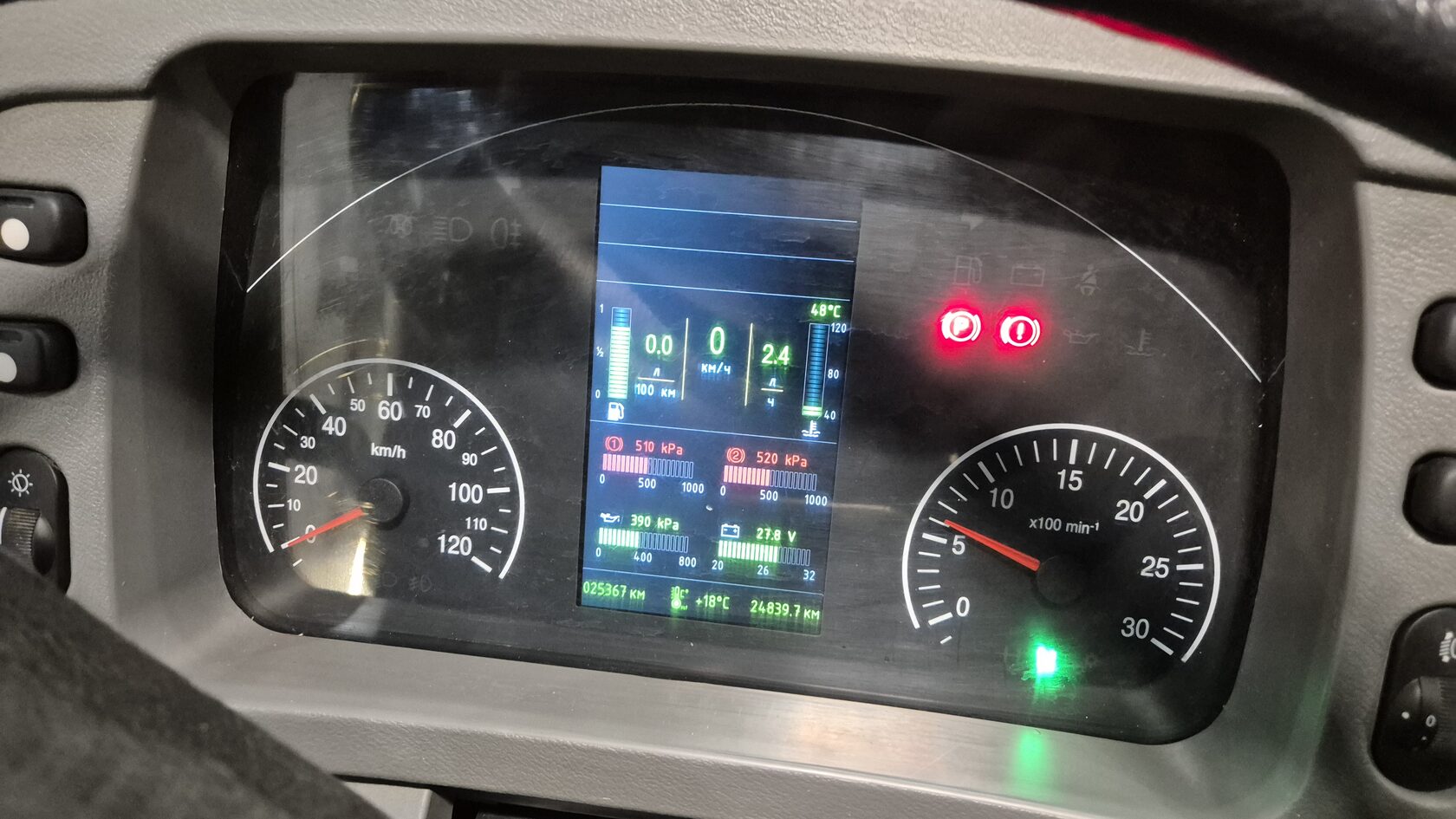 Панель приборов МАЗ