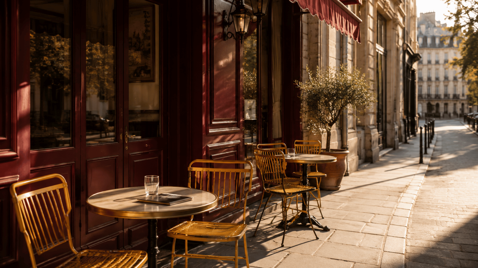 Parisian street terrace, tailor-made group tours in France