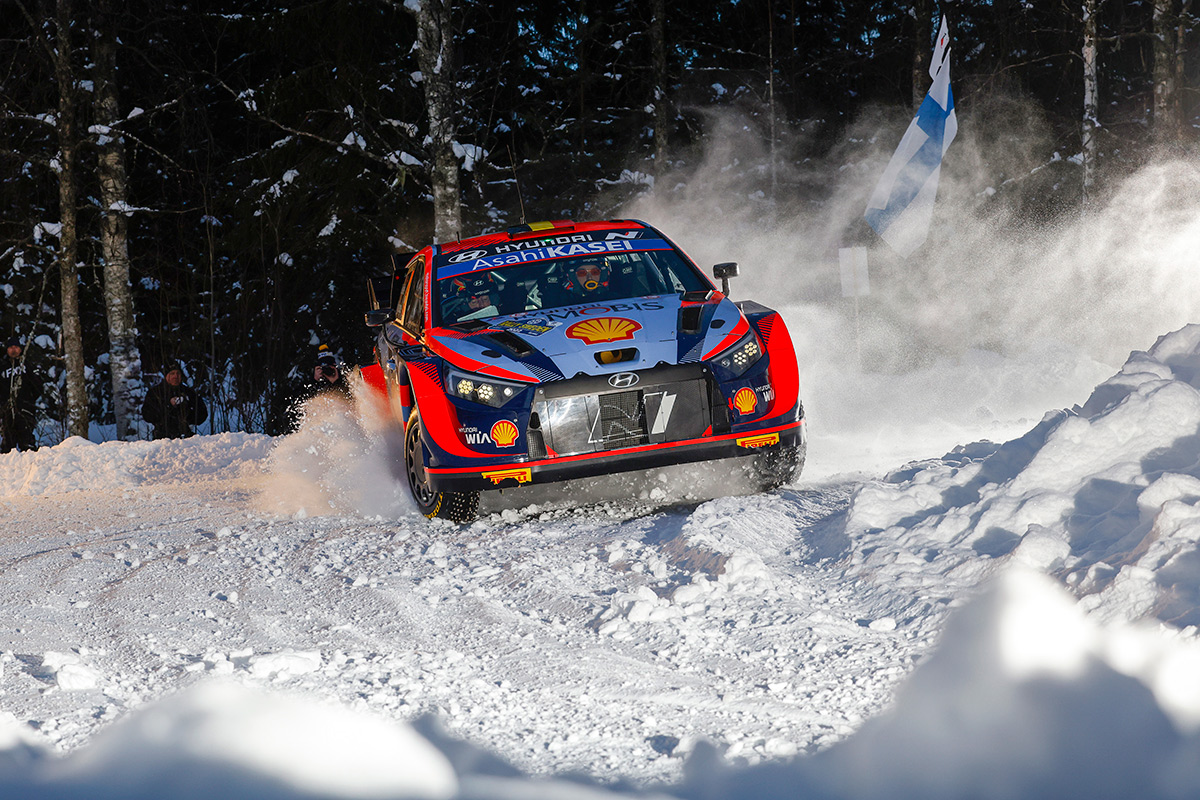 Тьерри Невилль и Мартейн Видаге, Hyundai i20 N Rally1, ралли Швеция 2022