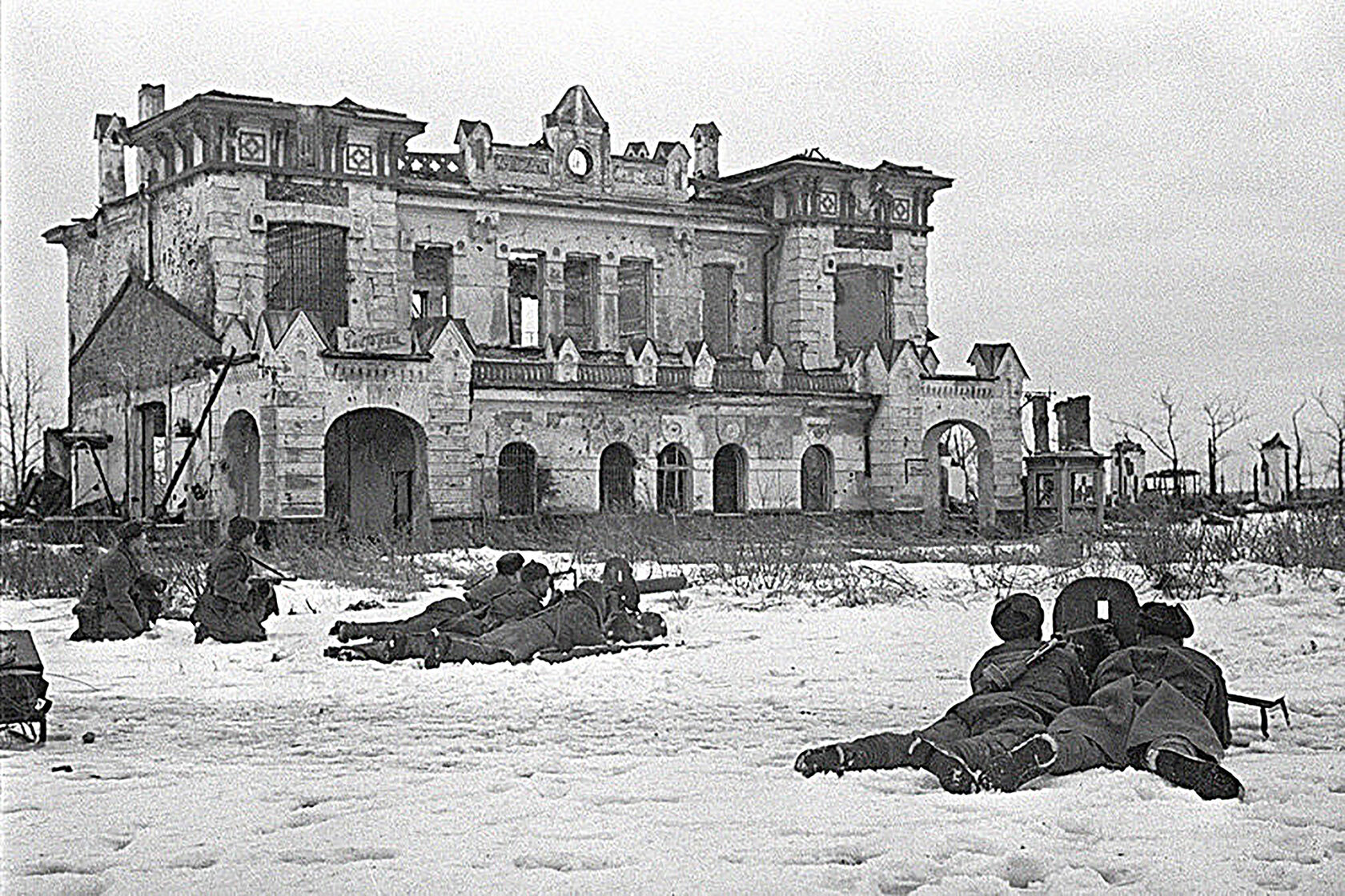 зимний дворец в блокаду ленинграда