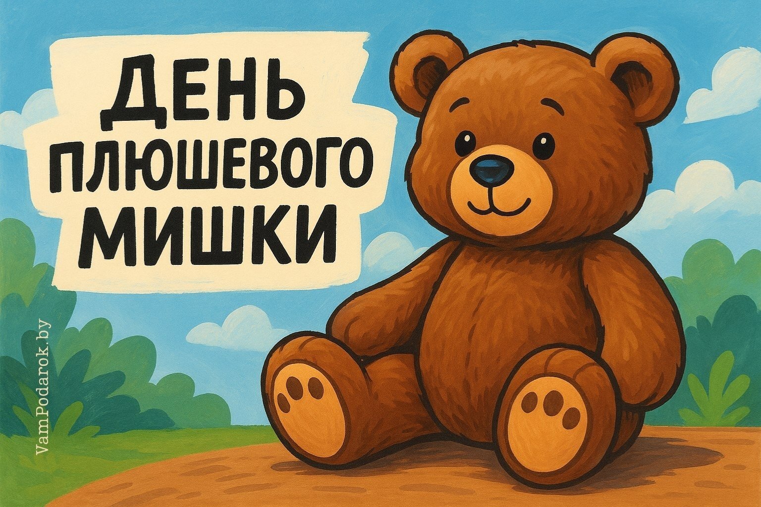 День плюшевого мишки в России