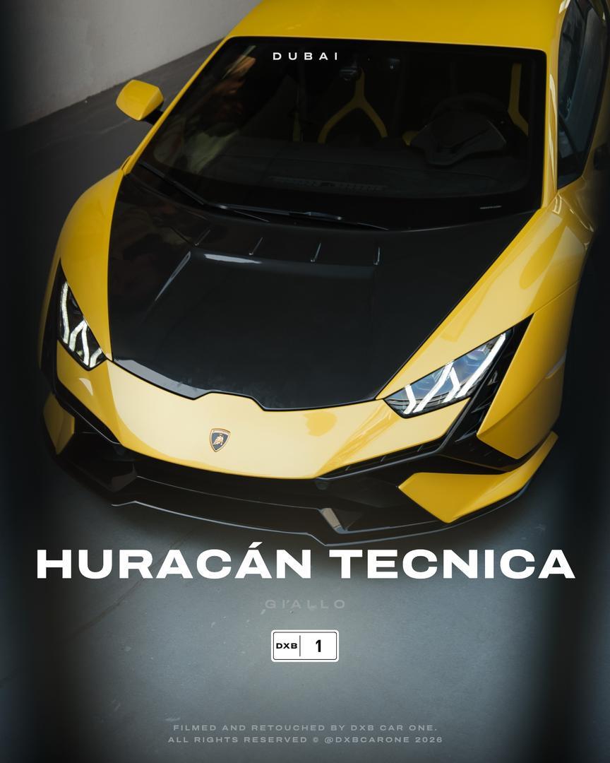 Carousel cover: Lamborghini Huracán Tecnica Giallo