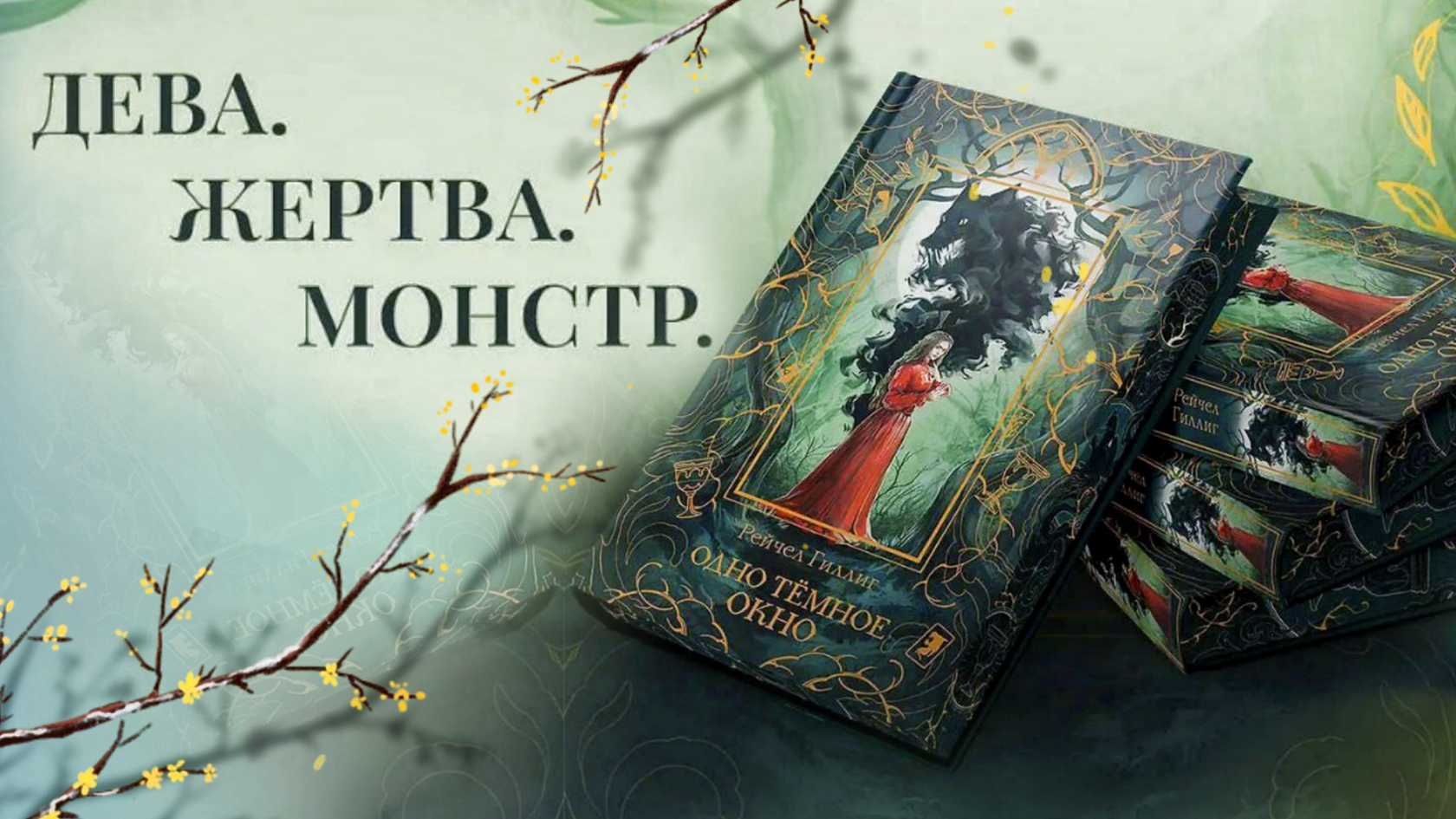 Подарочное переиздание романа Рейчел Гиллиг «Одно тёмное окно»