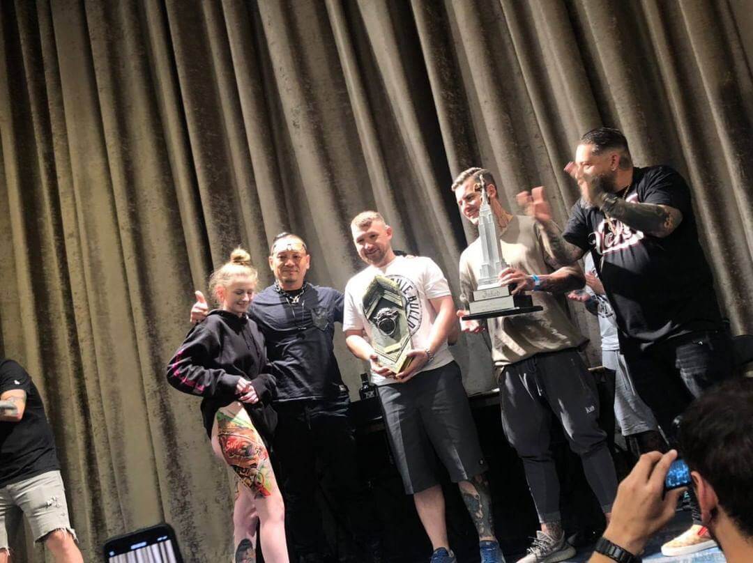 Tattoo Artist Levgen Knysh, Best of Show at the Empire State Tattoo Expo: Victory in New York