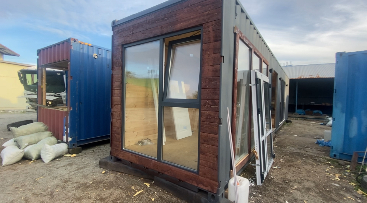 Дом из контейнера купить под ключ в краснодаре