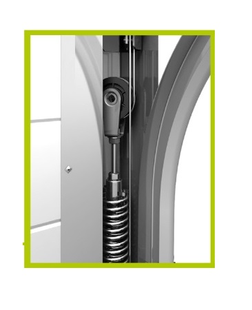 Монтаж пружин алютех. Ворота Алютех с пружинами растяжения. Боковые пружины растяжения Алютех. Пружины растяжения Алютех. Секционные ворота с пружинами растяжения Алютех