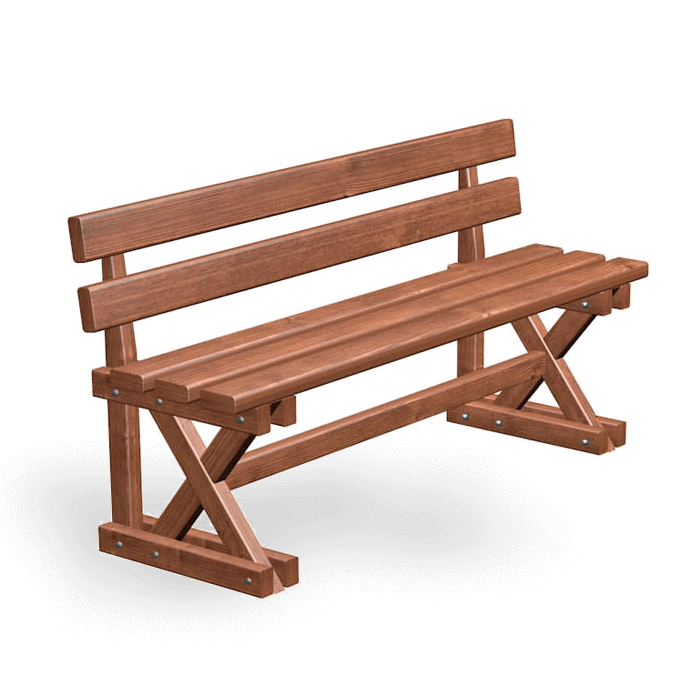 Деревянные скамейки со спинкой своими руками фото