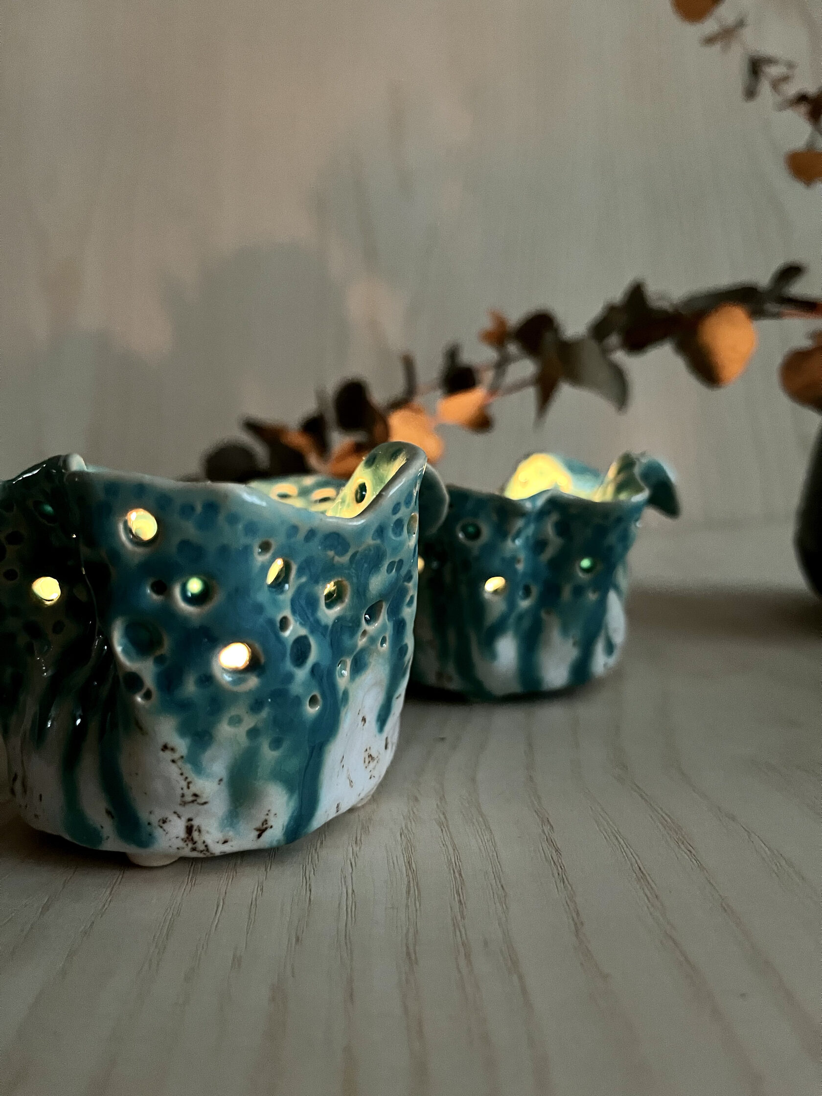необычные подсвечники cetus ceramics