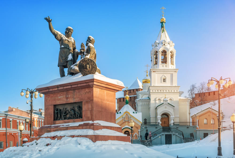 Зимняя сказка в Нижнем Новгороде: атмосфера старого княжеского города,  нарядные дома и дворянские усадьбы, модные рестораны и современное  искусство.