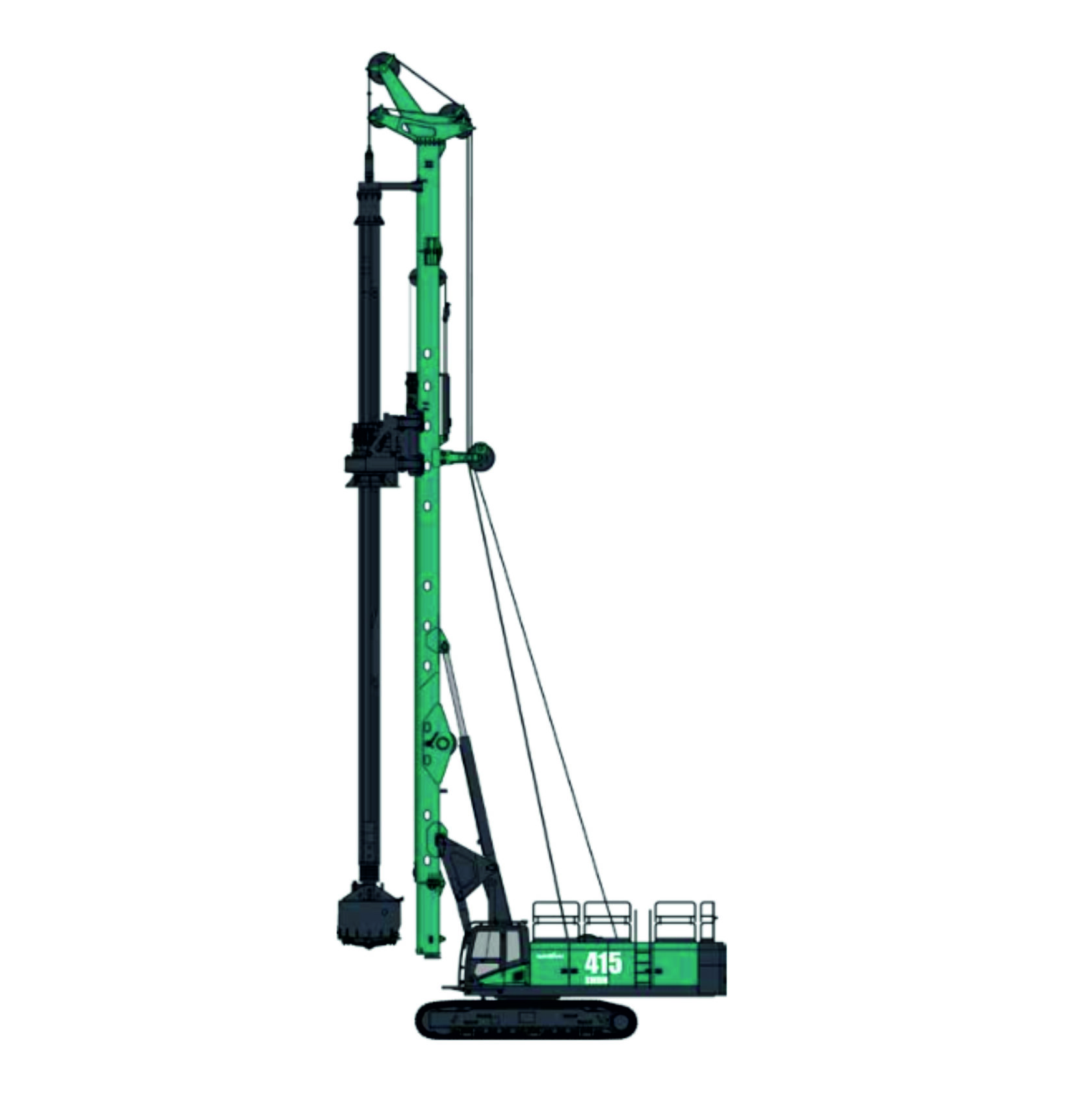 Роторная буровая установка SUNWARD SWDM415