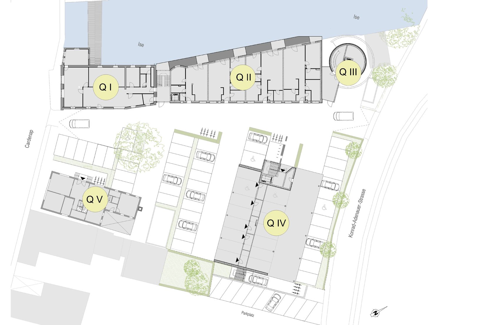Dachterrassen Detail - GARTEN DEUTSCH