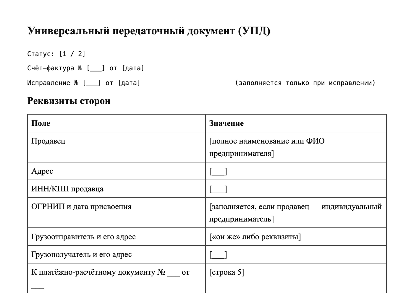 Заявление на отпуск