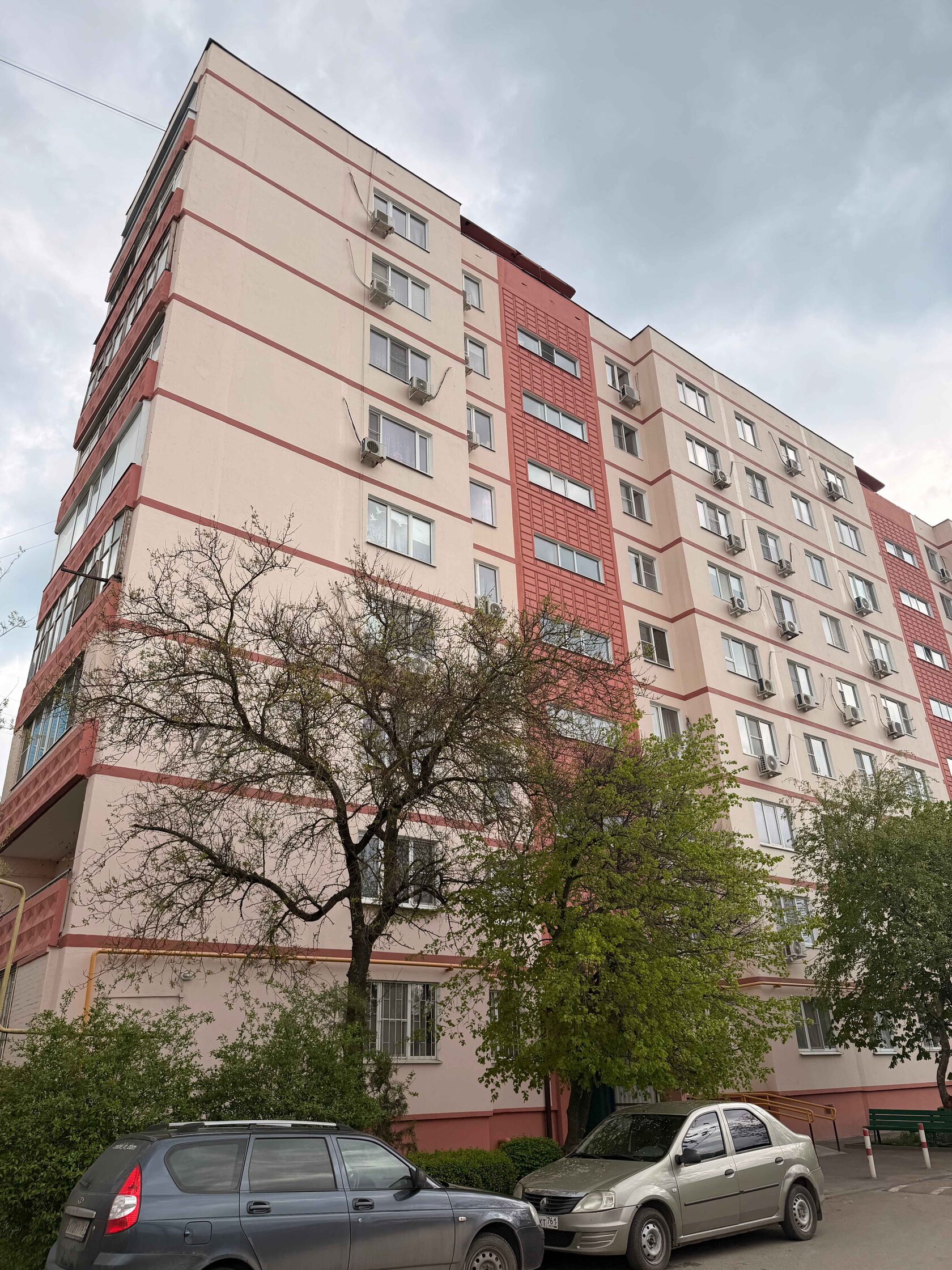 Капитальный ремонт фасада — Кулешовка, Матросова, 8