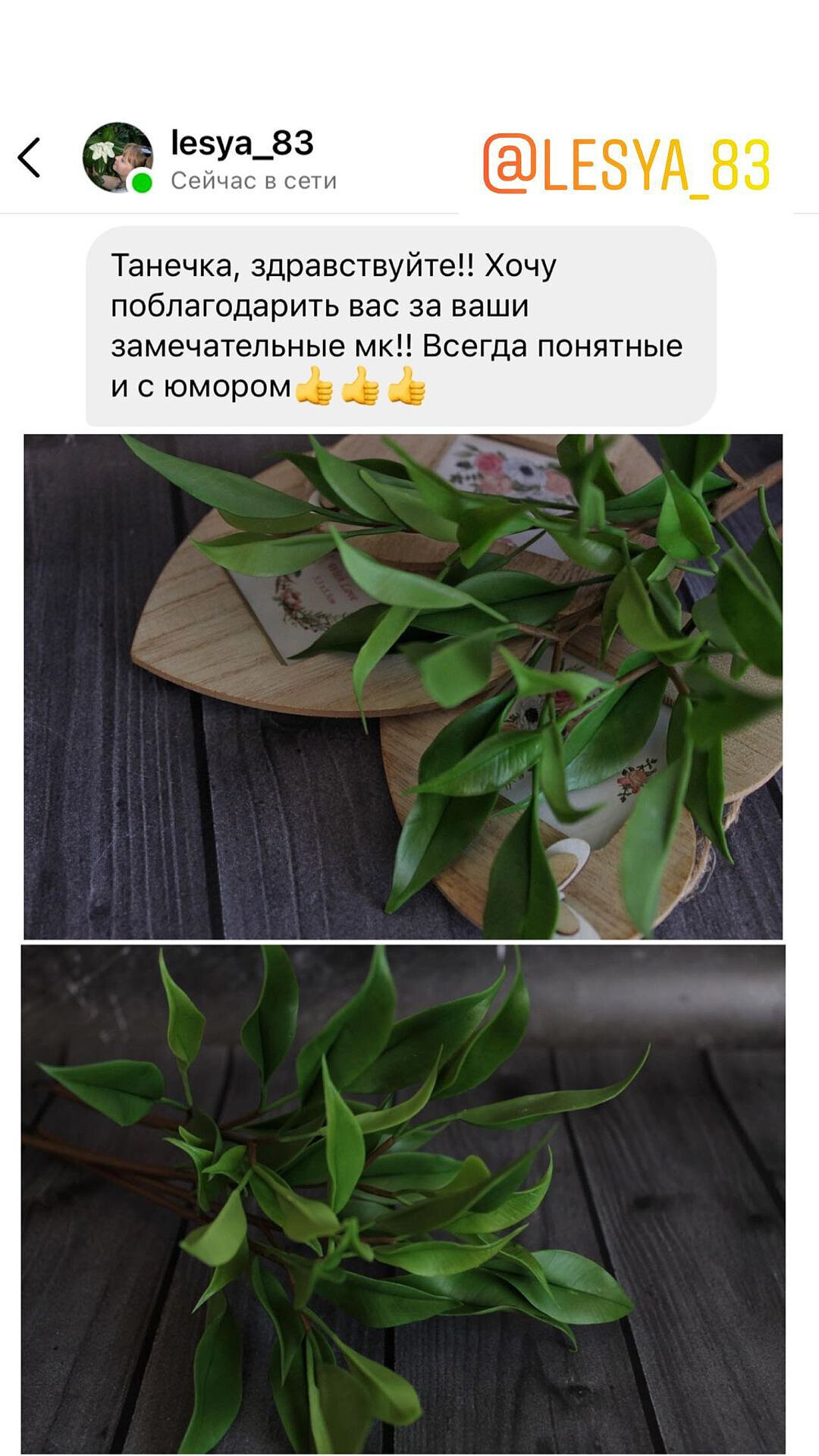 Работа ученицы