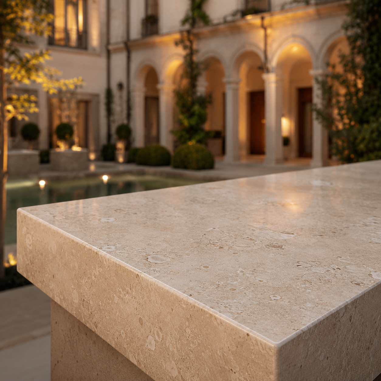 Stone material detail