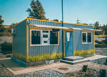 Бытовка из сэндвич-панелей