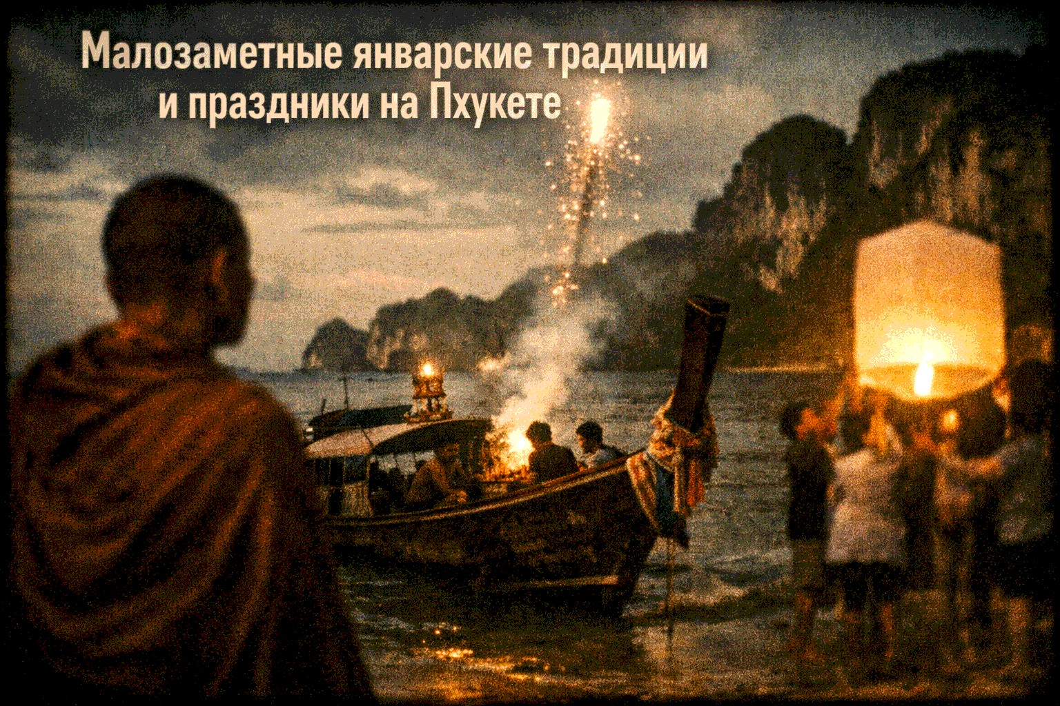 скрытые традиции января — настоящий дух Пхукета Представьте: пока туристы наслаждаются пляжами и новогодними вечеринками, местные жители тихо отмечают древние традиции — подношения духам, семейные ритуалы в храмах или скромные фестивали в деревнях. Январь