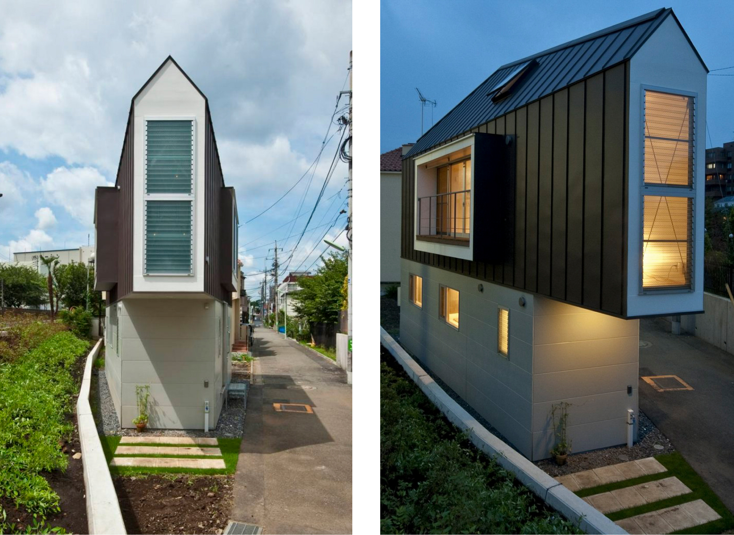 Mizuishi Architect Atelier тонкий дом