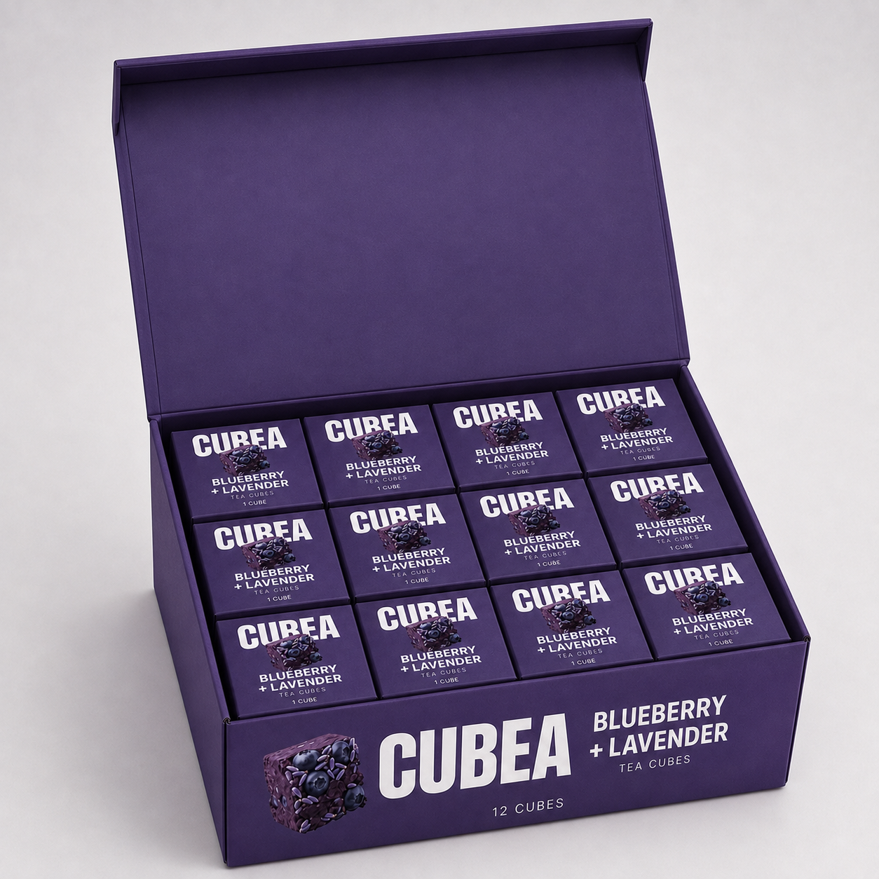 CUBEA — упаковка на двенадцать кубиков