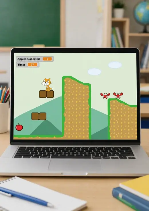 Своя игра ученика в Scratch