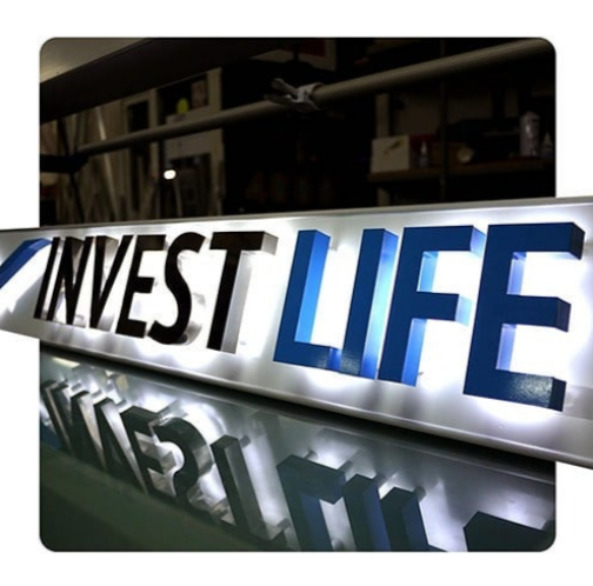 Изготовление рекламных объемных букв с подсветкой! Цены ст 60 руб. за 1 см!