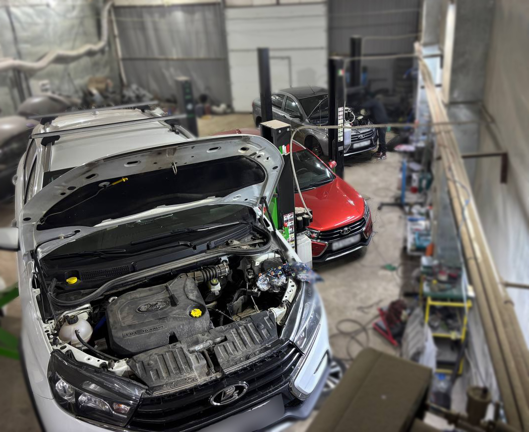 Замена робота на 6ти ступенчатый автомат Веста в г.Красноярск