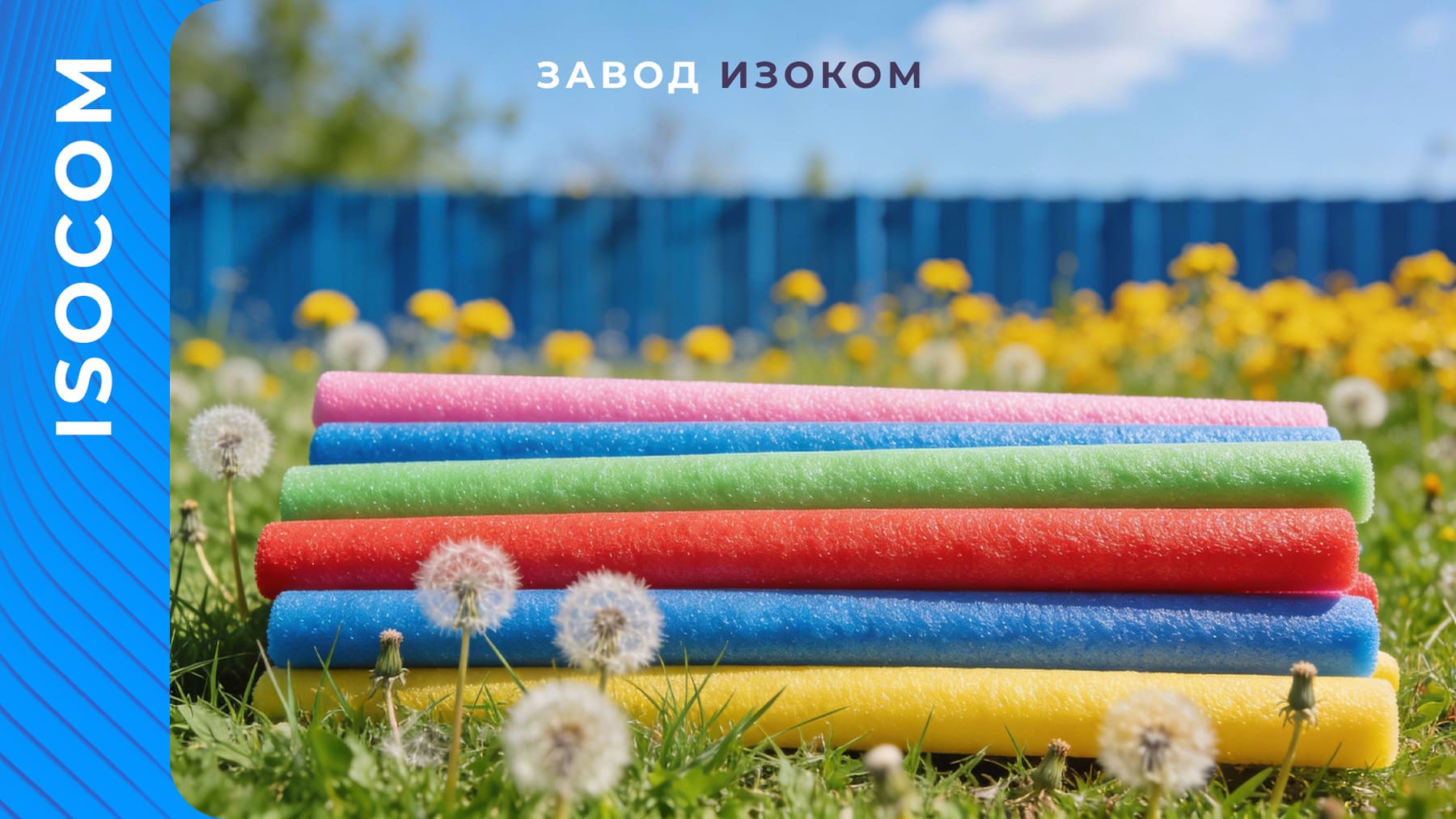 аквапалка, нудл, палка для плавания, палка для аквааэробики