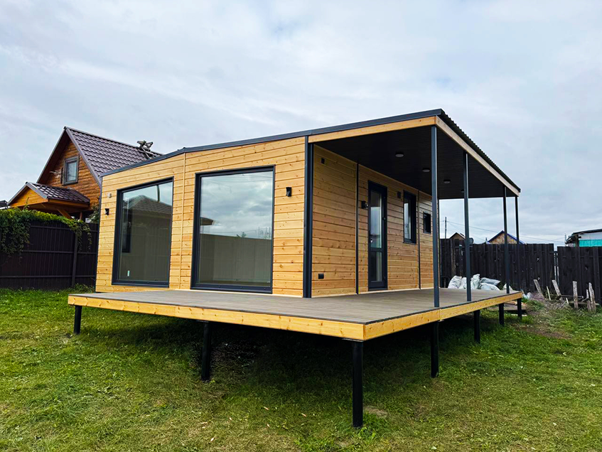 Новороссийске модульные дома отделка