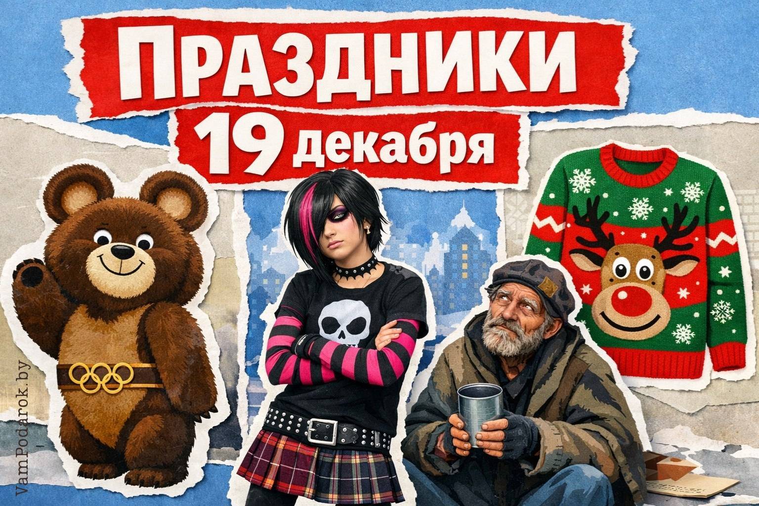 Праздники 19 декабря 2025 года – открытки и картинки