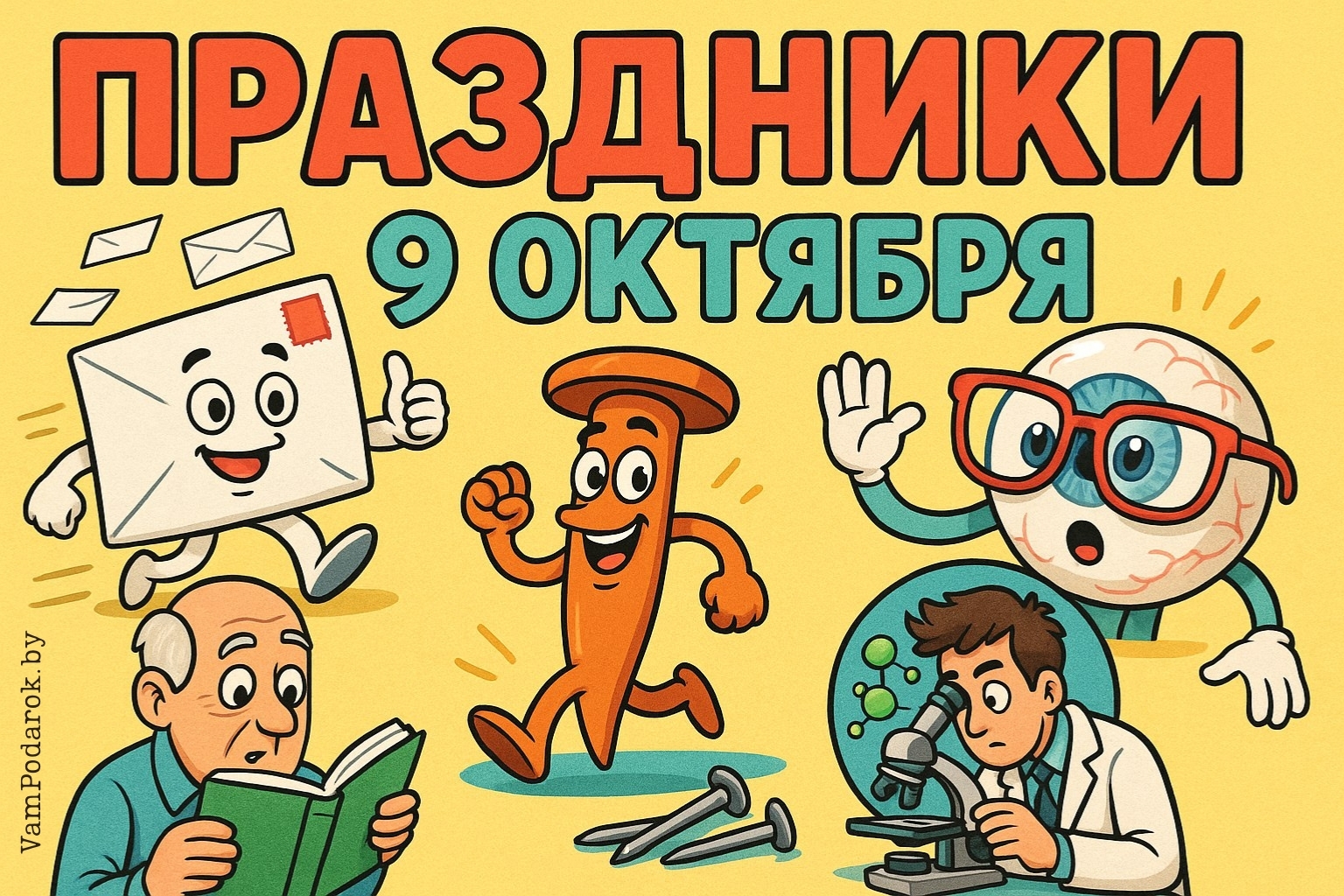 Праздники, именины и народные приметы на 9 октября 2025 года