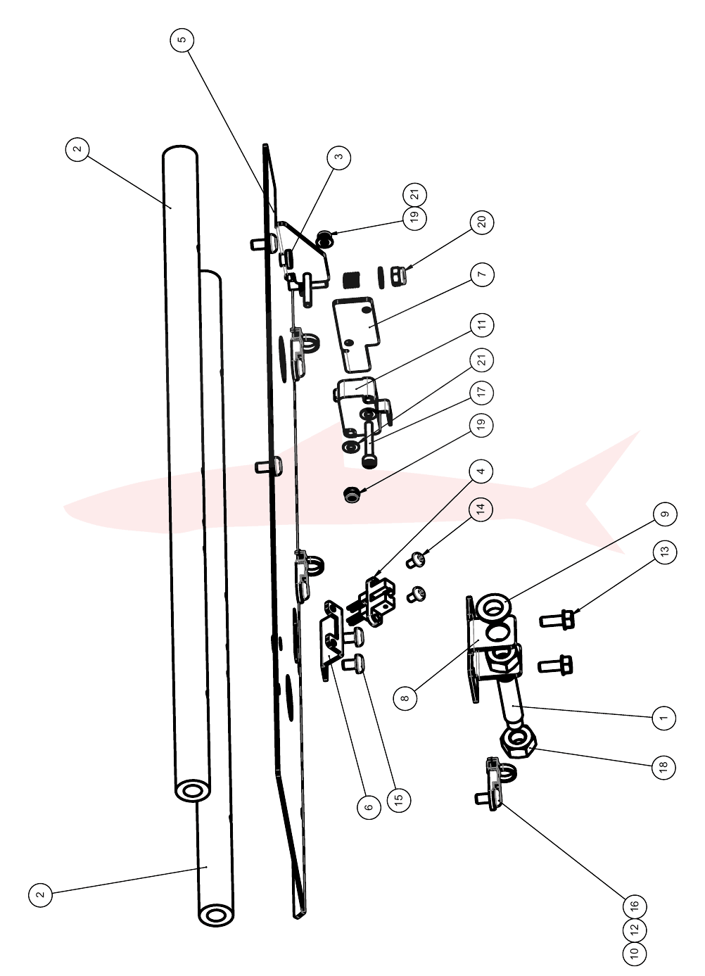 Morgana AutoCreaser Pro 33A 7-06-16 Creaser Unit — Switches & Sensors — схема деталей