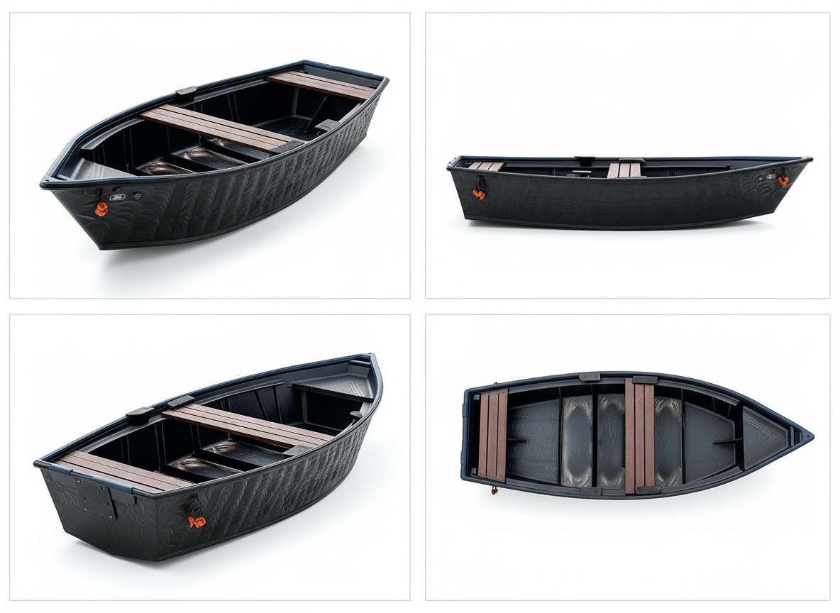 Лодка из ПНД для рыбалки