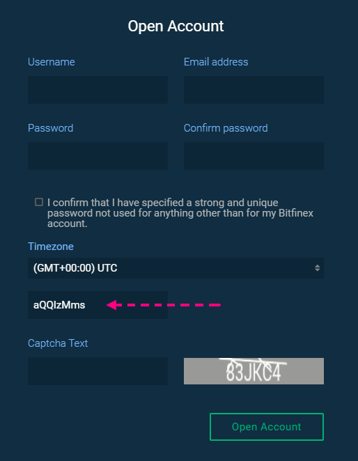 Bitfinex referral link bitfinex