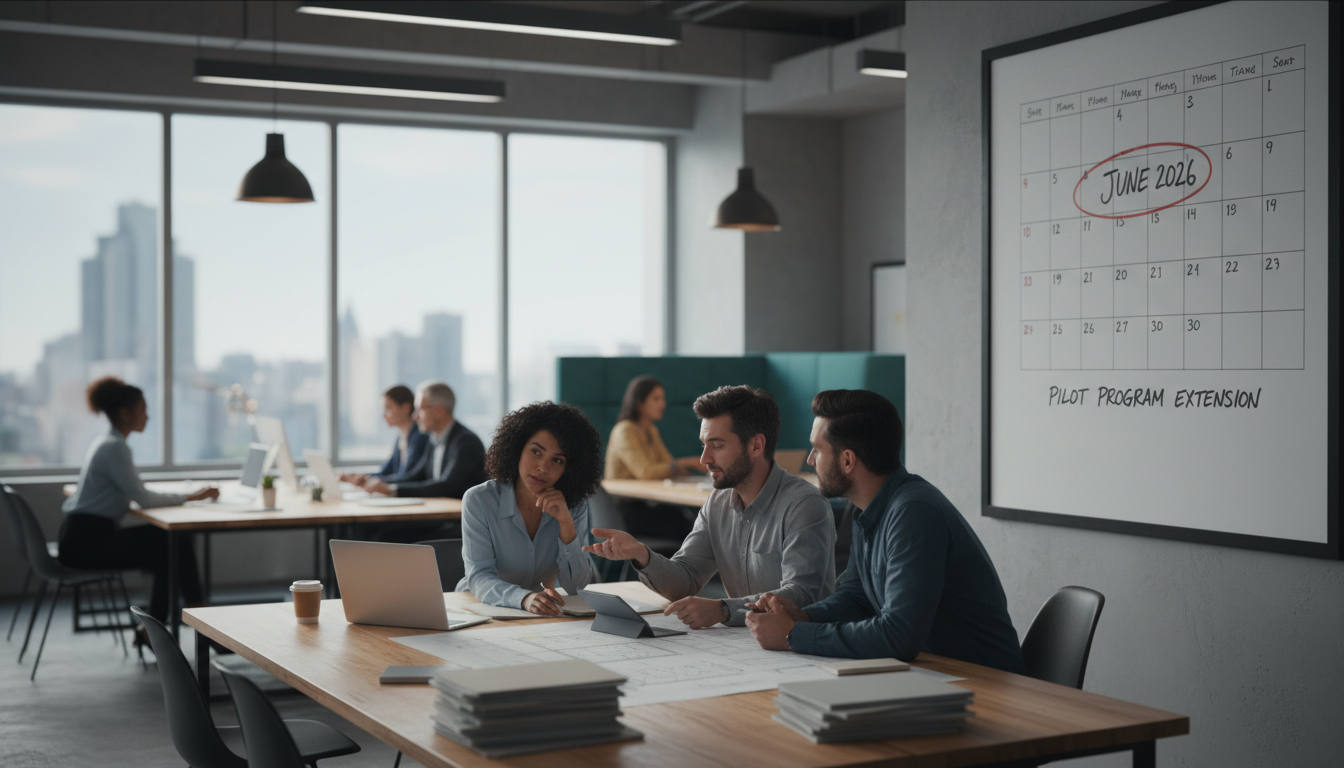 Пилотный режим для бизнеса продлен до конца июня 2026